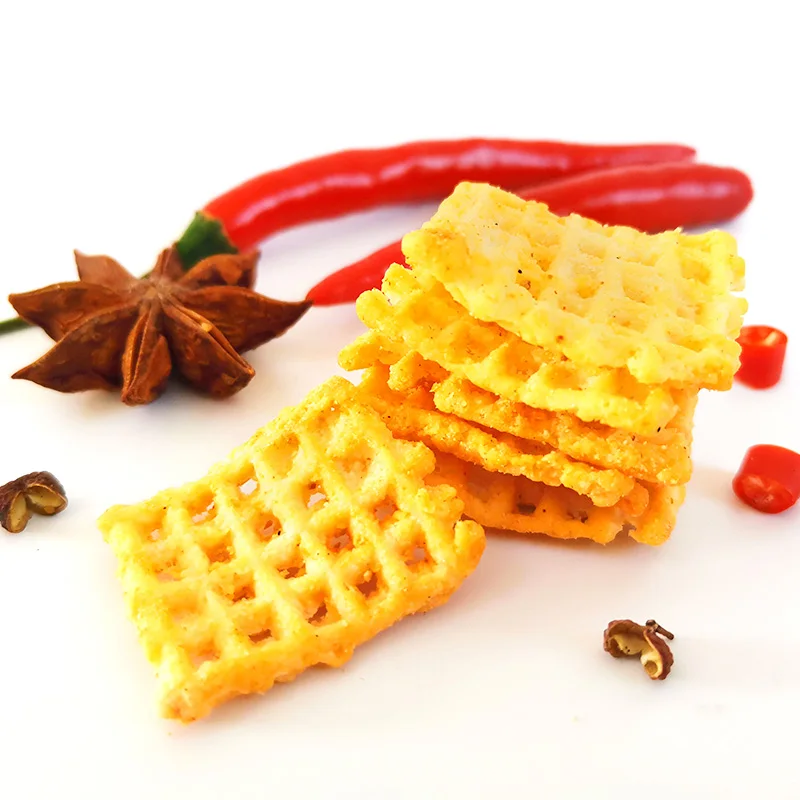 Hot Selling Snacks Spicy Flavor Rice Cracker 105g