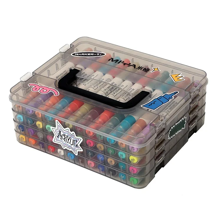 HIMI MIYA ALCOHOL MARKER PEN SET for STUDENTS DOUBLE HEAD