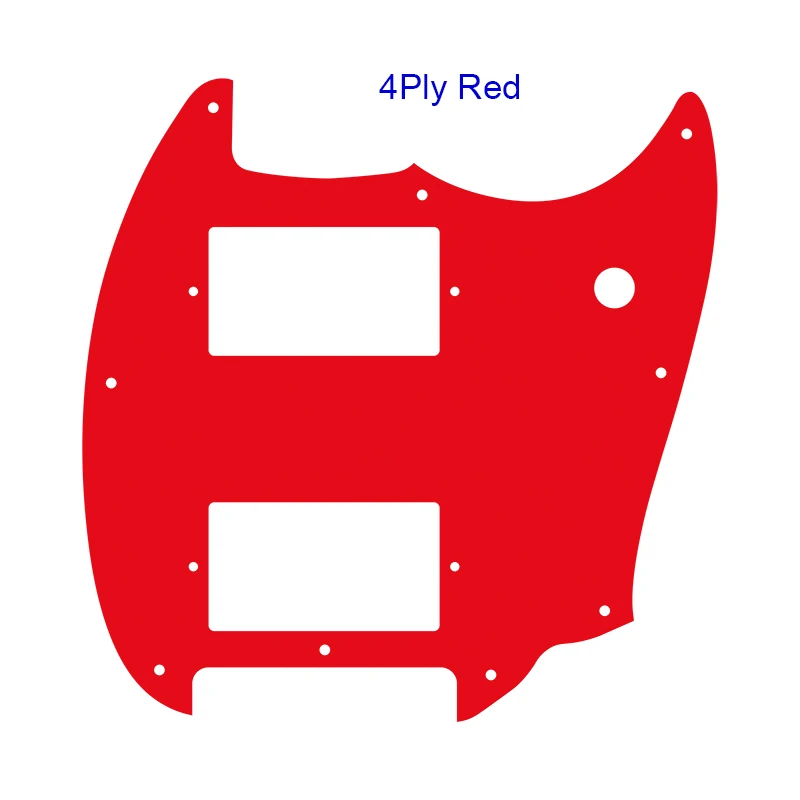 Guitar parts--For Squier bullet mustang whit PAF humbucker pickups,pickguard guitar multicolor options