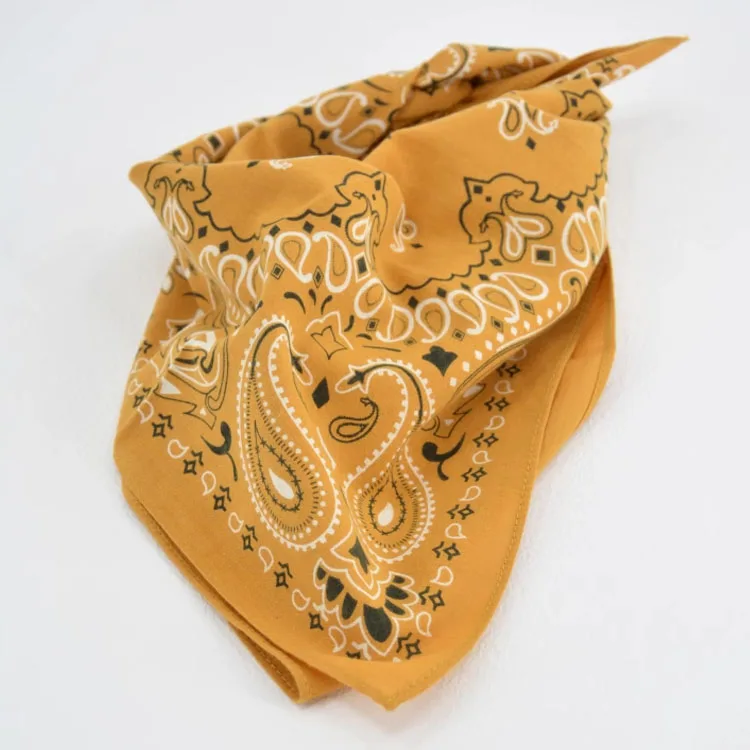 Custom Print Cotton Bandanas Hair Scarf Turban with Your Logo