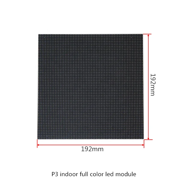 64x64 светодиодный дисплей модуль точечной матрицы P3 SMD 2121 экран