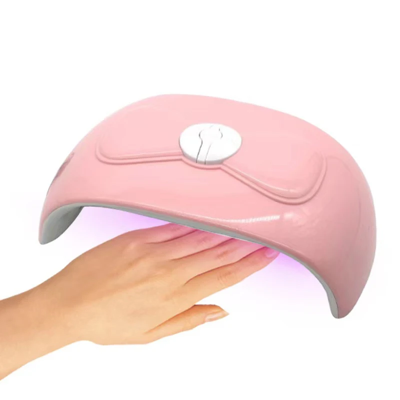 22 Fast Delivery Wholesale Cheap Pink 52W Mini USB Rechargeable Drying Nails UV Led Sunx2 Nail Lamp