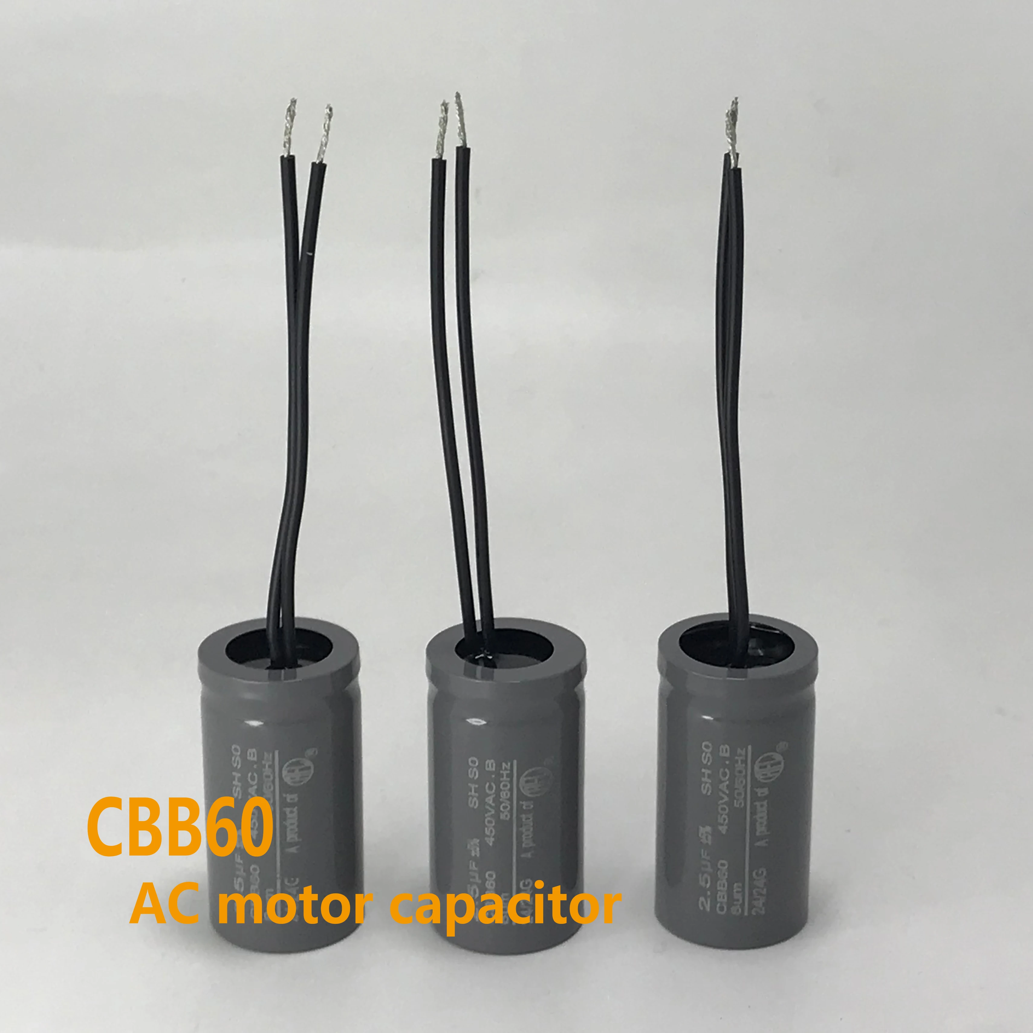 Universal capacitor CBB60 Replaceable celling Fan Capacitor for 450V14uf capacitor