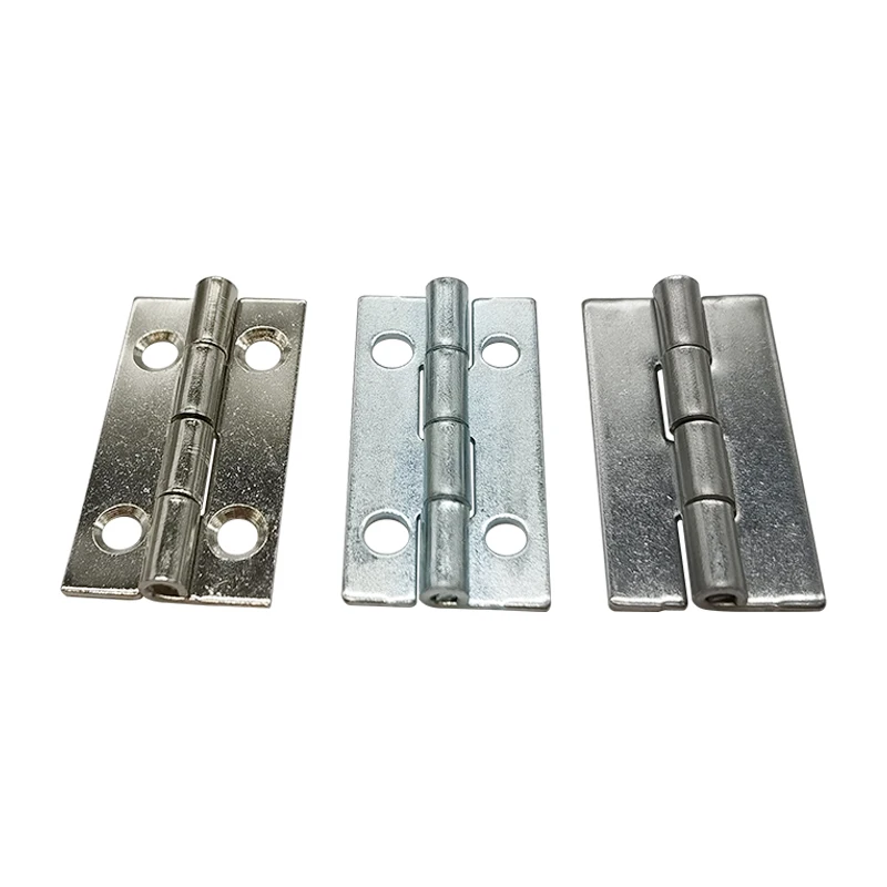 guangyou factory customized nickel plating metal decorative small hinges for crafts