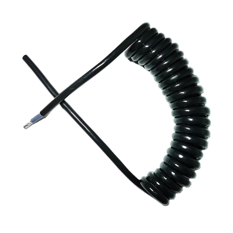 Strong Durable New Style Convenient Electrical Mitsubishi Coiled Spiral Cable