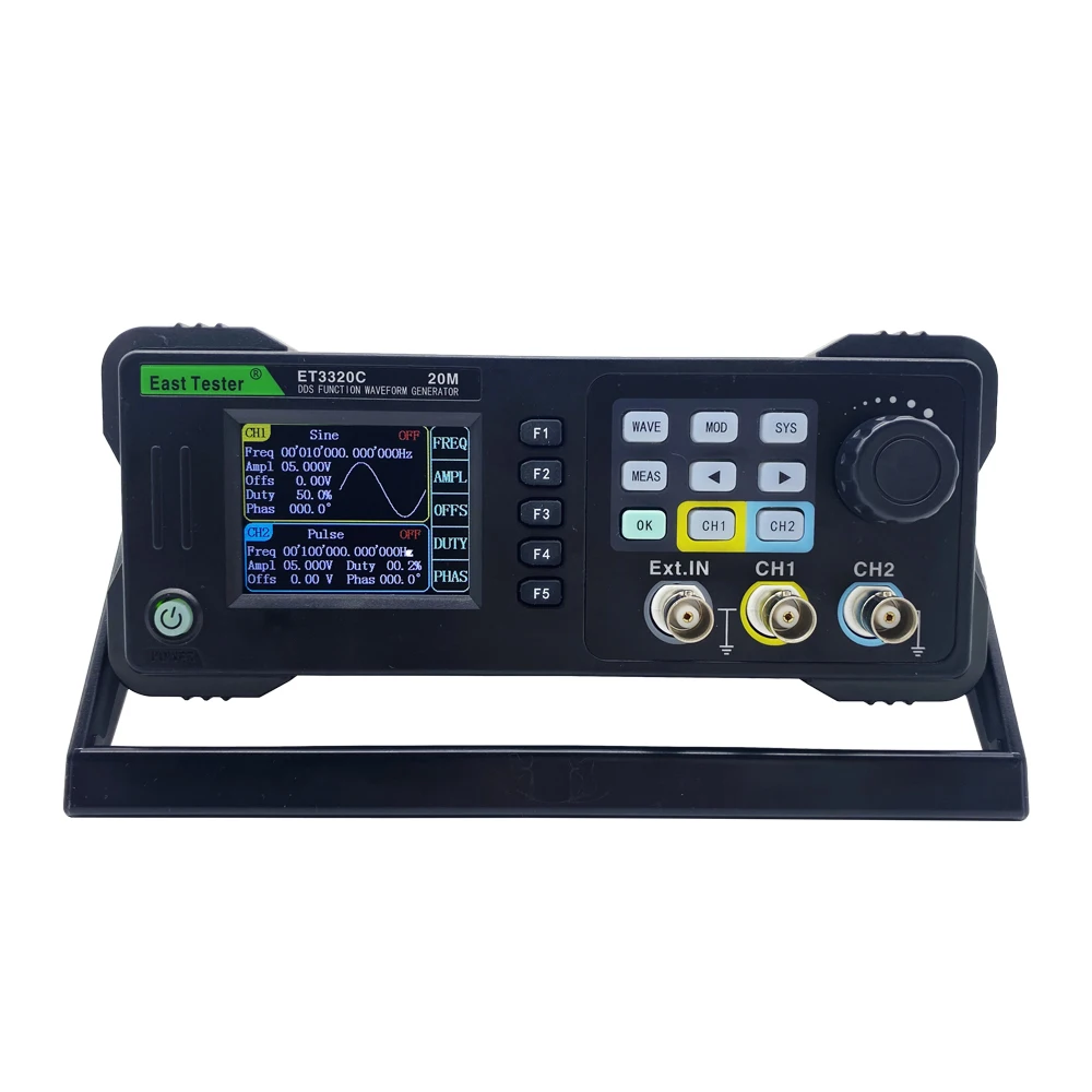 20MHz Two-channel Function/ Arbitrary Waveform Generator