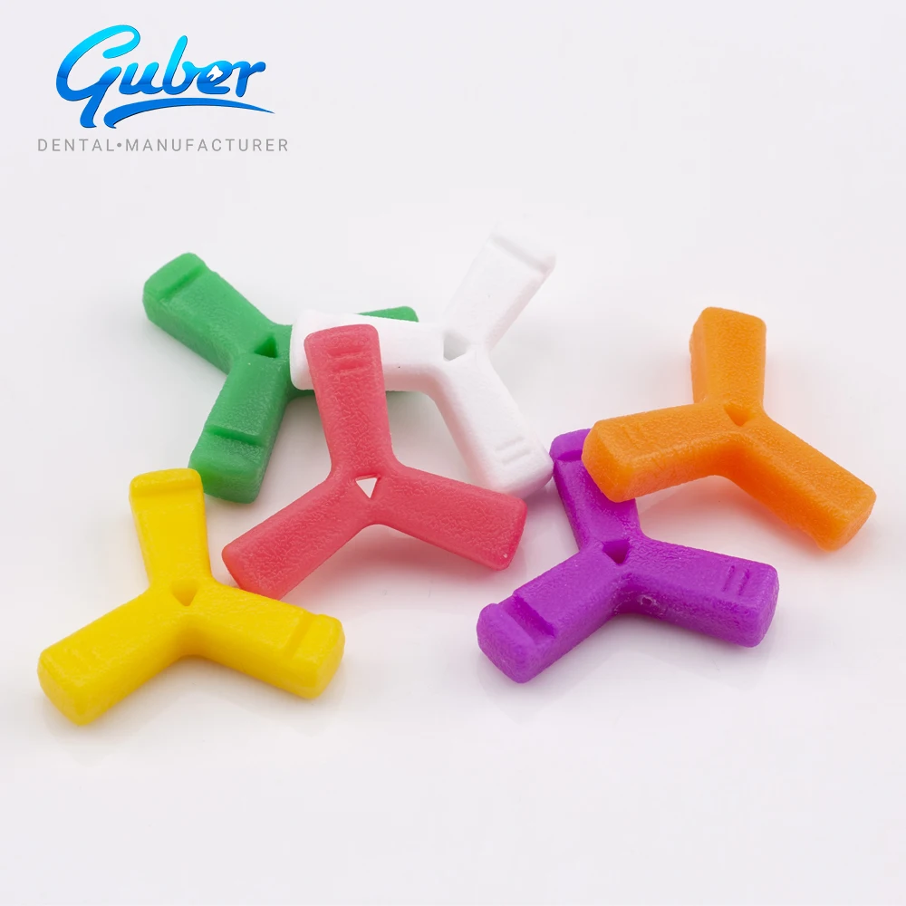 Guber dental plastic chewies for fitting clear aligner dental aligner material