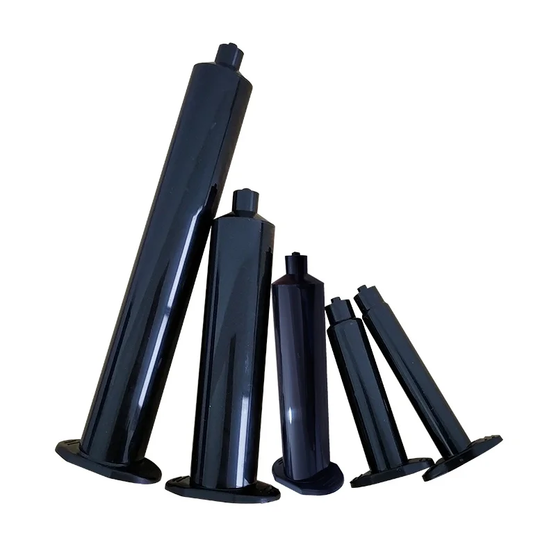 American pneumatic black dispensing industrial syringe 3cc 5cc 10cc 30cc 55cc