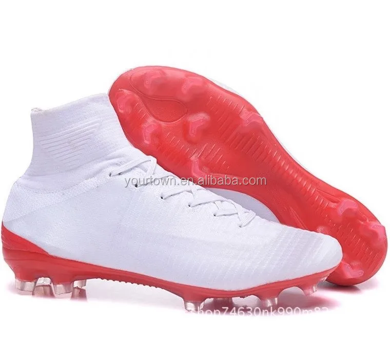 
steel spike soccer shoes football boots, men soccer cleats Men, outdoor cr7 Football shoes 