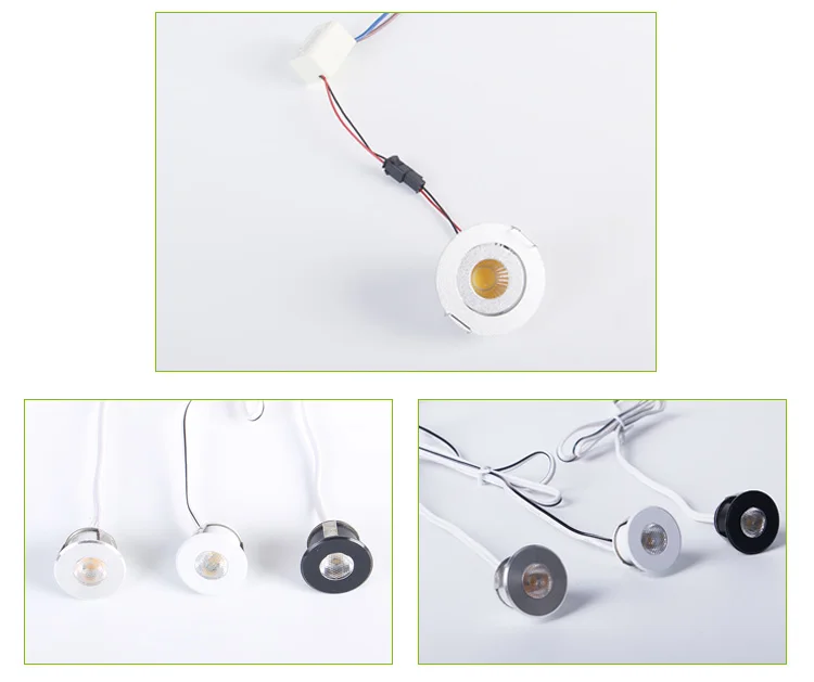 1W DC12V ultra thin led spotlight mini size cut out 18mm led mini spot light