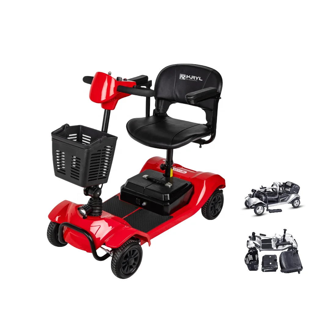 KRYL Hot Selling High Range All Terrain Use Elderly 4 Wheel Mobility Scooter