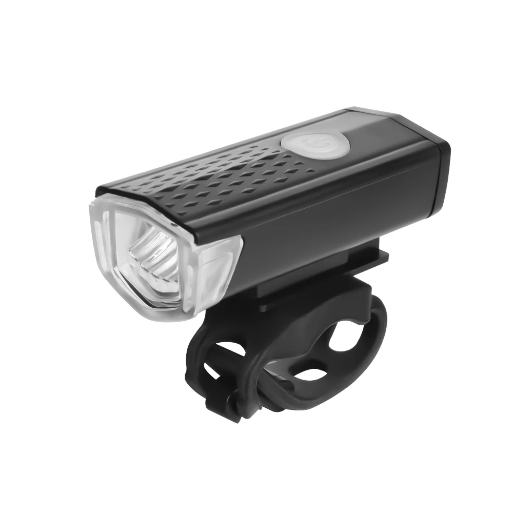 High Quality ABS Material Front and Back Mounting Placement USB Rechargeable Bicycle LED Headlamp and Rear Lights