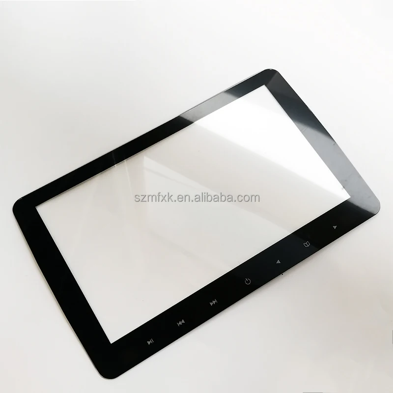 LCD screen display panel/PC lens/acrylic transparent lens display panel electroplated lens
