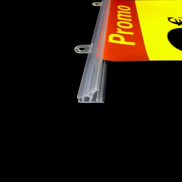 Custom Size Free Sample Store Sign Display Plastic Poster Hanger