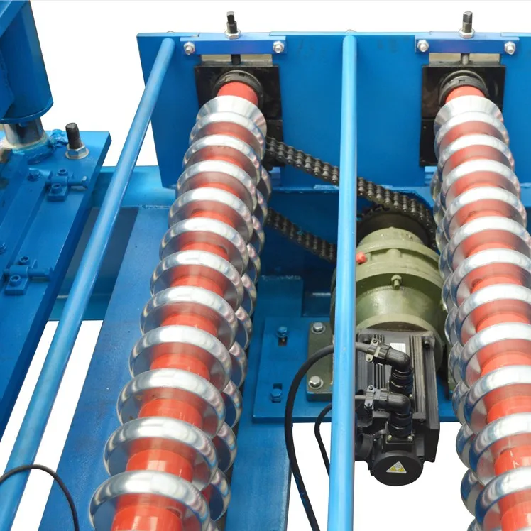 Corrugated and trapezoid roof wall sheet making machine aluminium zinc roofing tile roll forming machine