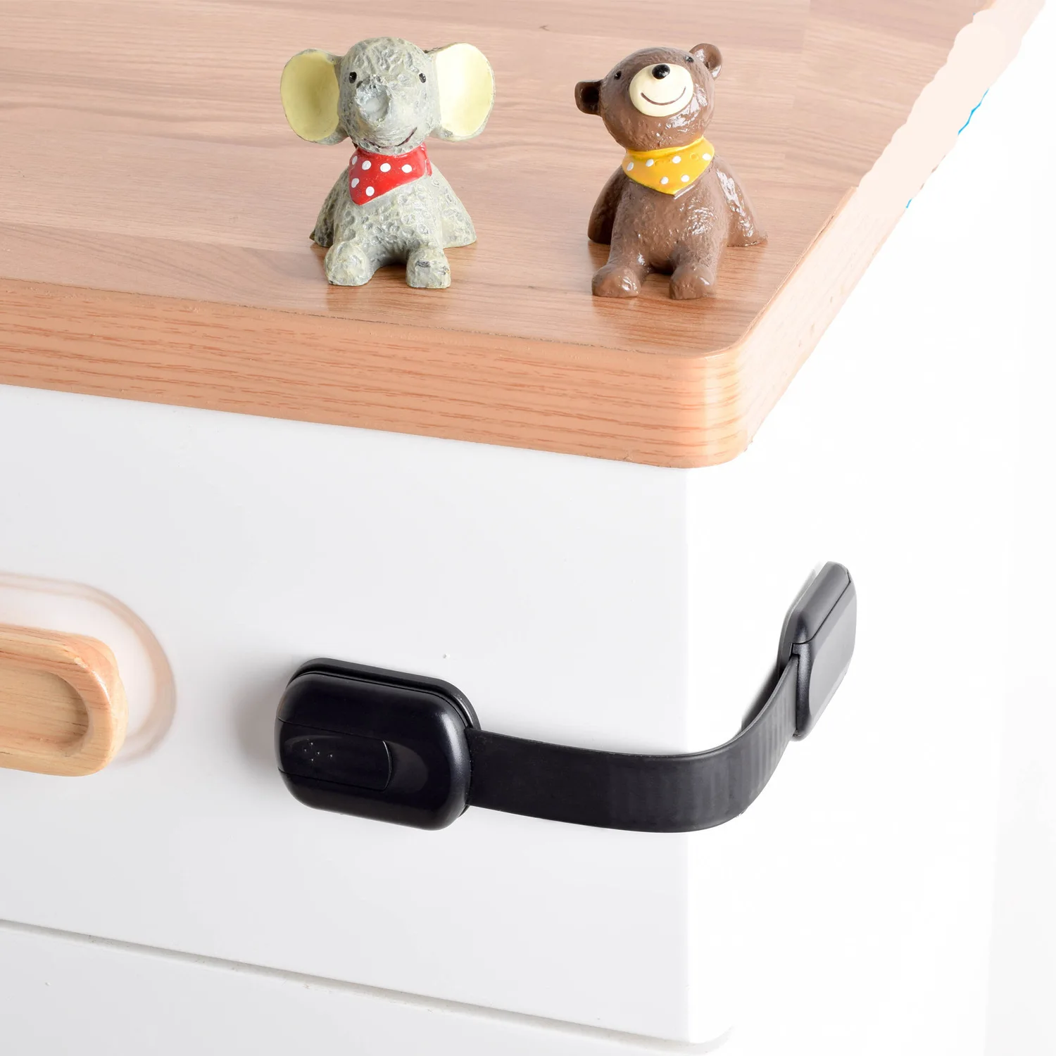 Amazon Hot Selling 3m Adjustable Strap Kids Child Proofing Baby Safety Locks For Fridge Drawers Cabinets Security Lock