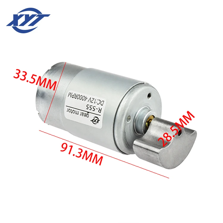 High Speed RS 555 4000rpm 8000rpm 6V 12 V 24V Vibration Motor For Fan De Deer Dc Gear