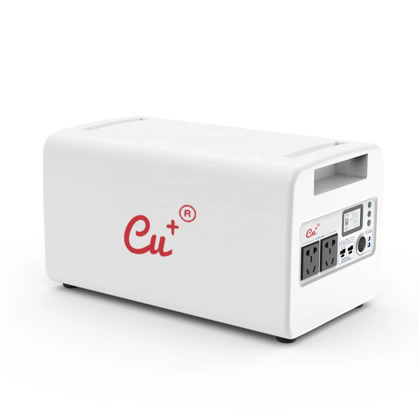 Cu+ Solar Silent Outdoor Energy 5000WH Power UPS DC Inverter Generator Online Lithium Battery 120v Supply Portable Power Station