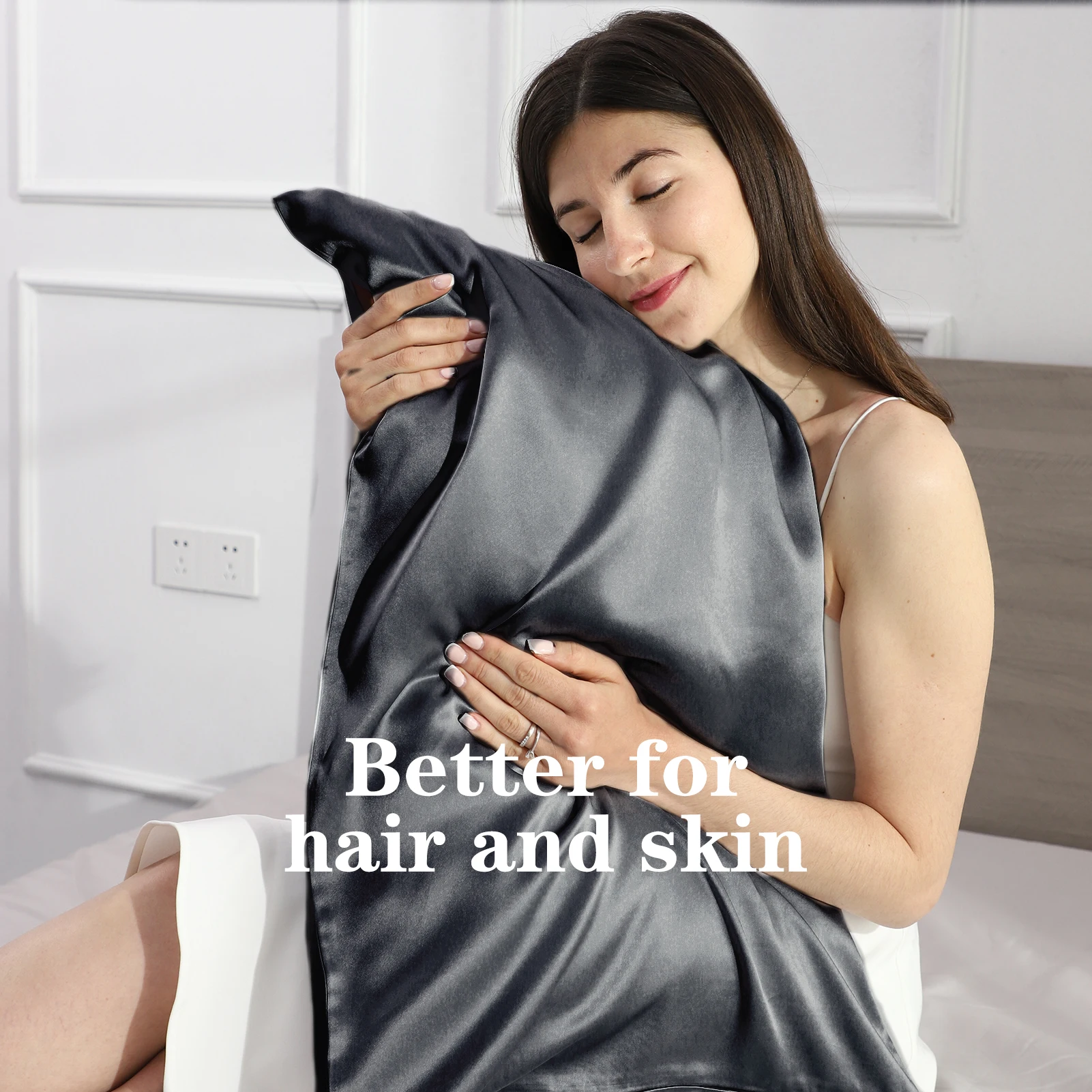 Оптовая продажа, наволочка из органического шелка, Высококачественная наволочка из чистого шелка на заказ, наволочка из тутового шелкопряда