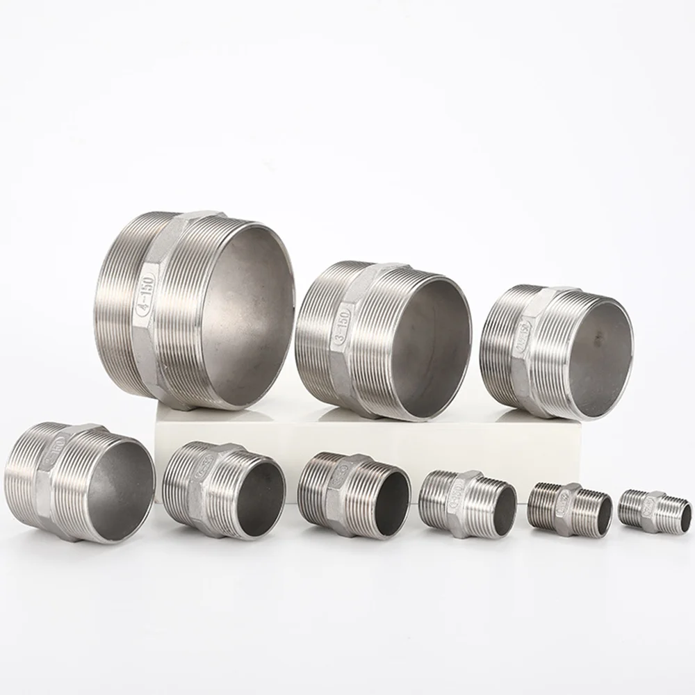 Ниппель ss 304 Класс 150 BSP розетка сварочный NPT литье 316 сантехника 1 2 дюйма трубы из нержавеющей стали ниппель фитинг