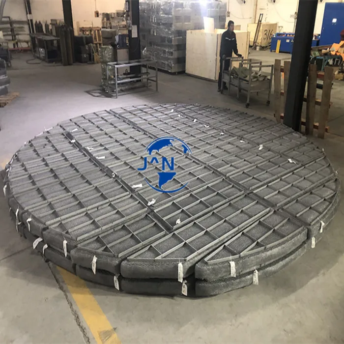 Hestia Sel Sup Pro-DIA 3100-100 mm SS 316 York 431 Demister Pad For Vessel In PLANT INLET SLUG CATCHER