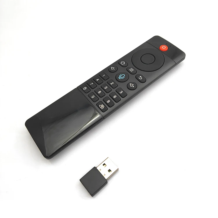 OEM TZ06 2.4G Wireless flay air mouse voice remote control for Android tv box