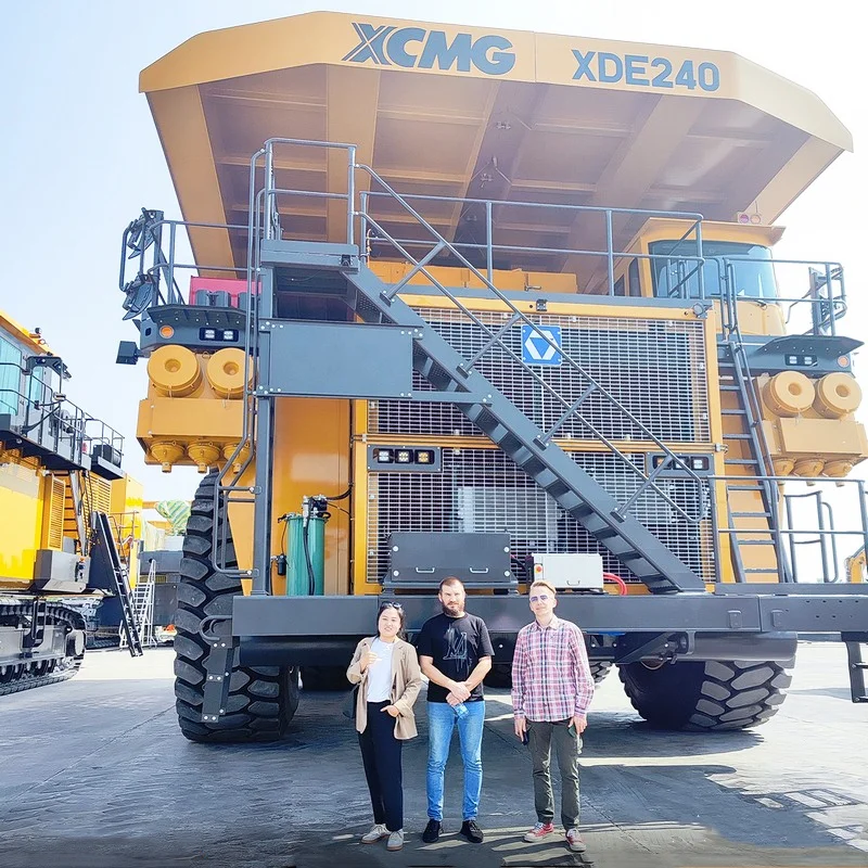 23 тонны Электрический привод жесткий самосвал XDE240 карьерный для продажи