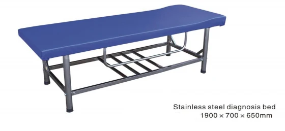 Modern medical furniture Medical bed Hospital clinic Stainless steel diagnostic bed