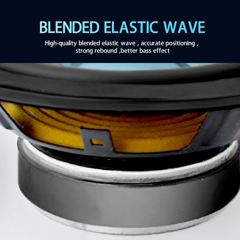 New Customizable Blue Subwoofer Speaker 6.5 Inch Car Subwoofer Speaker Spl Pioneer Car Subwoofer