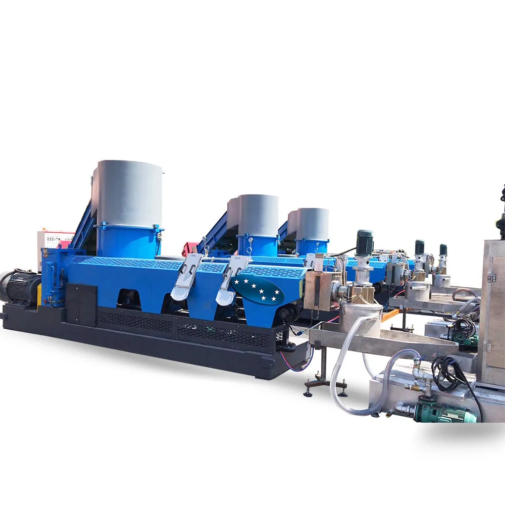 Рециркуляция пластиковых полиэтиленовых пакетов, гранулирующая линия