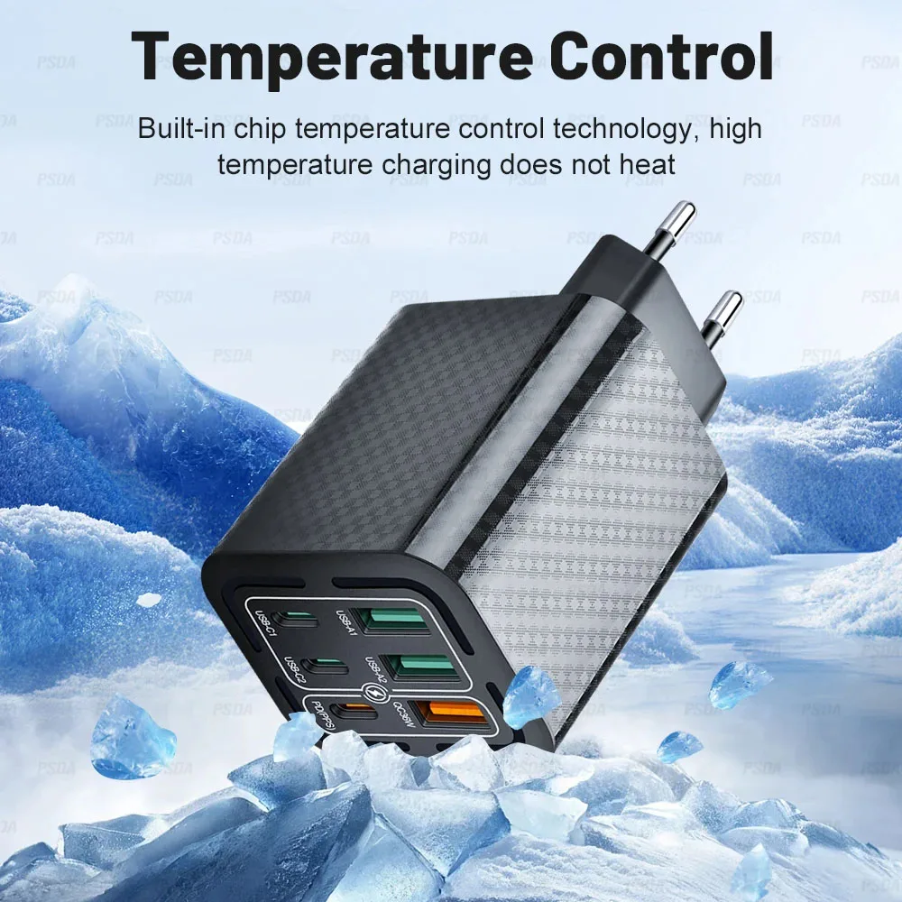 PD 50W USB Type-C Super Fast Charger Quick Charge 3.0 Wall Adapter For Xiaomi IPhone Samsung Oneplus