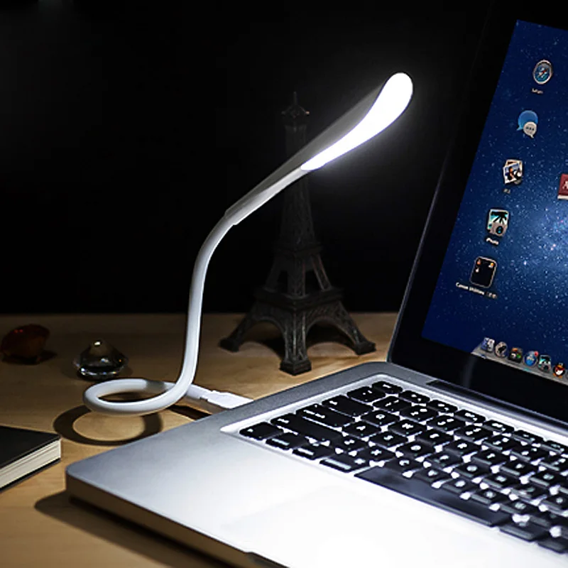 14 LED Lights Touch Control 3 Brightness LED Book Light Dimmable Reading Light USB Lamp for Laptop