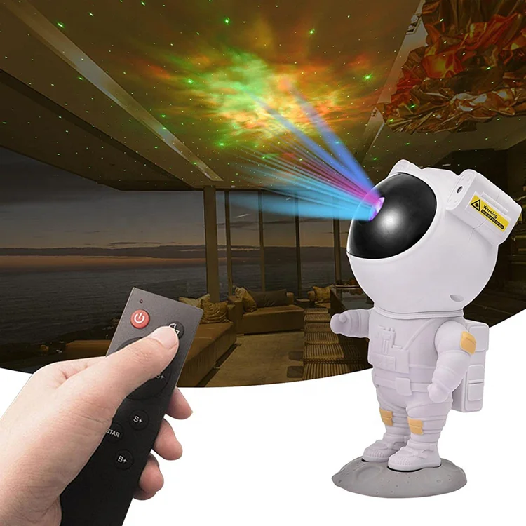 New Arrival Astronaut Projector Starry Sky Projector Laser Star Projector Night Light Lamp Kids gifts With Remote Control
