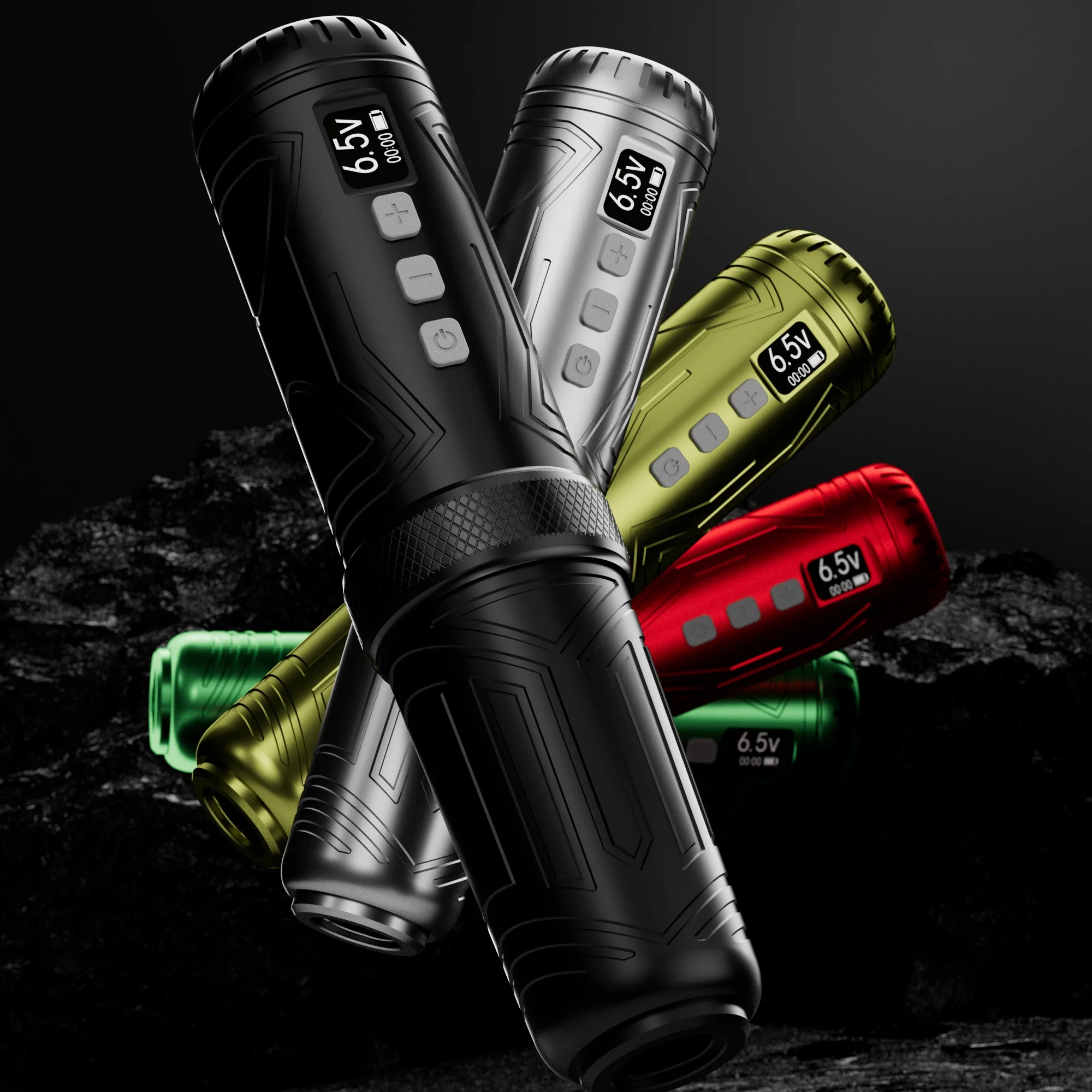 BRONC Professional  Tattoo Machine 6.18mN Nominal Torque Wireless Pen  Battery Capacity 2000mah