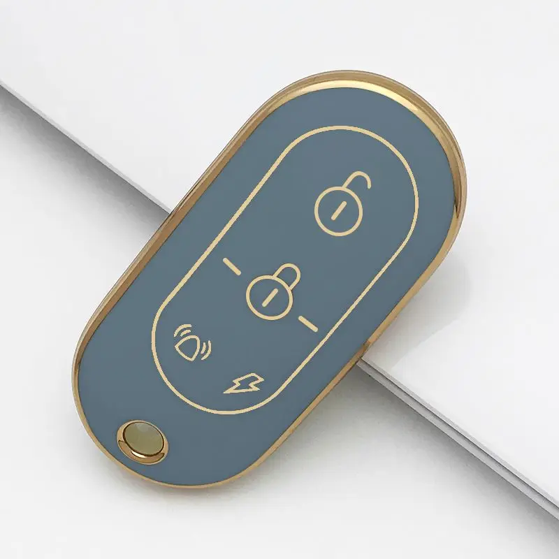 Custom Wholesale Vehicle Key Case TPU Cover Multi Colors Suitable for Yadea Electric Car Key