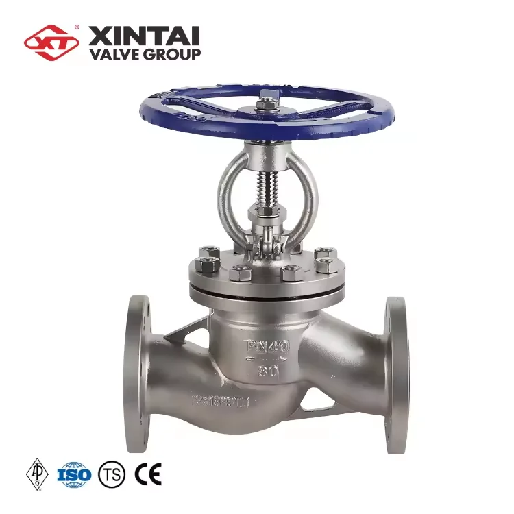J41W-40P Stainless Steel DN80 Flame Proof Explosion Proof Industrial Flange Russia Standard GOST Globe Valve