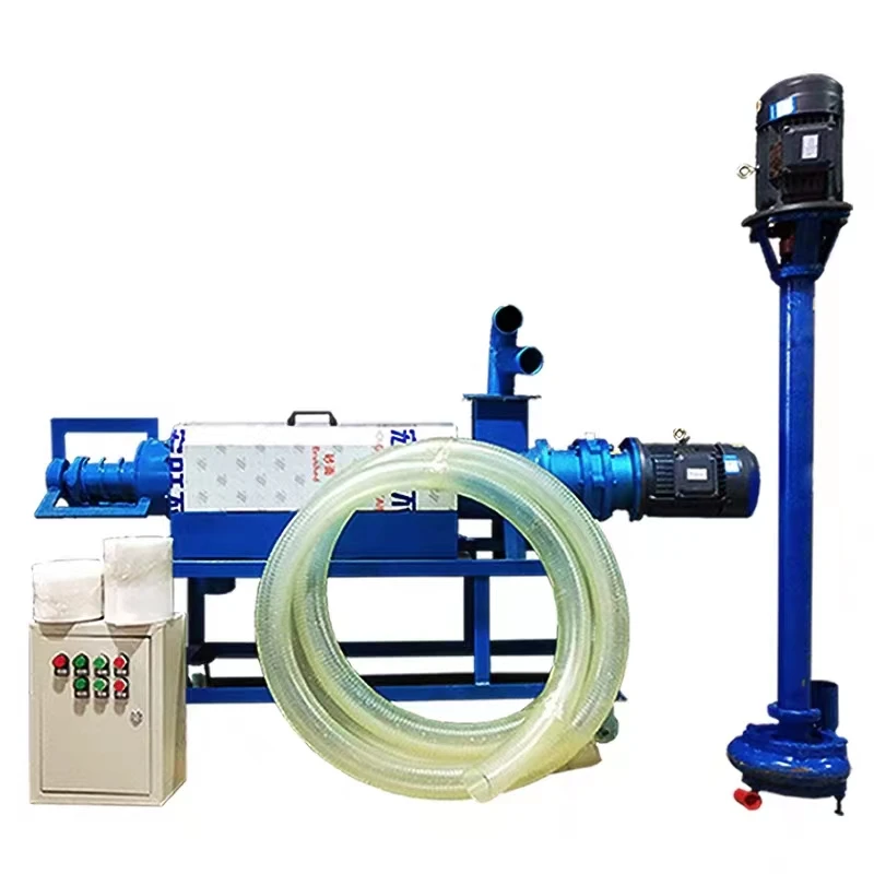Livestock Manure Dehydrator Machine Animal Poultry Fowl Waste Dung Solid Liquid Extruder Dewatering Machine