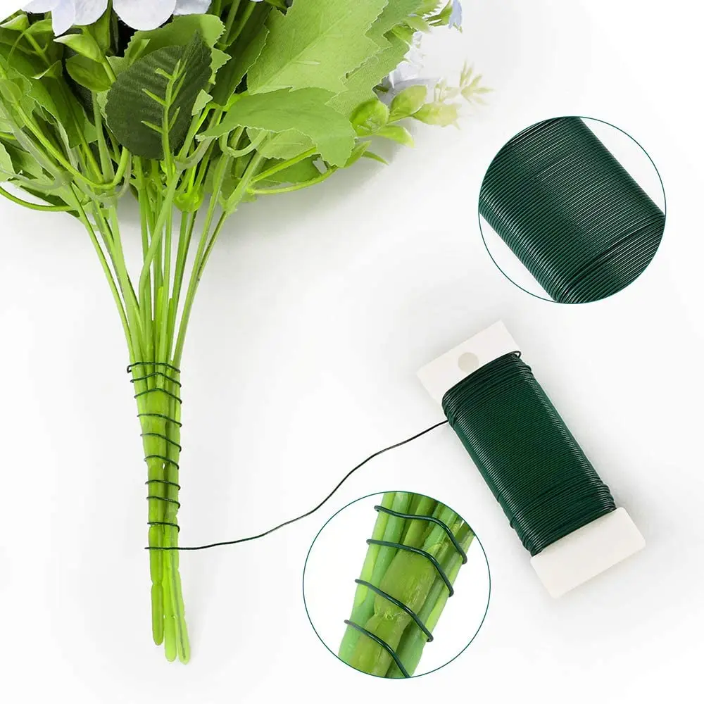 22 GaugeFloral Paddle Wire for DIY Crafts, Wreaths & Floral Flower Arrangements