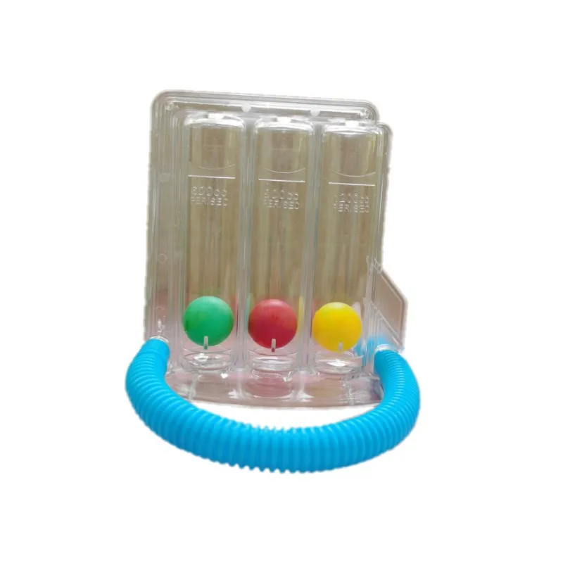Medical precision plastic injection mould deep breathing exerciser 3 ball incentive spirometer