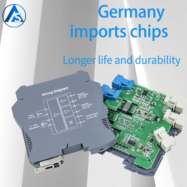 AOSHENG Signal isolator 4-20mA input output