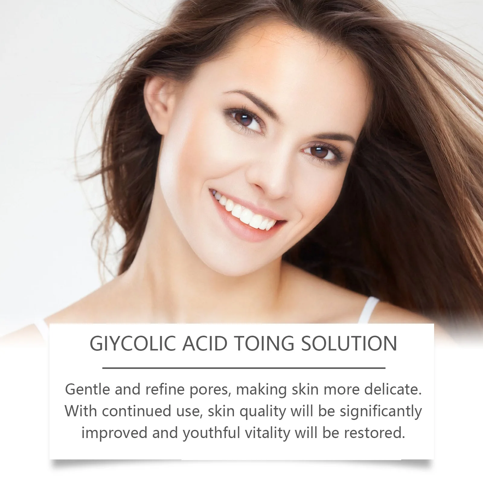 Glycolic Sour 7% Toning Resurfacing Solution for Blemishes and Acne Facial Exfoliation Astringe Pores Glycolic Acid 7% Toner