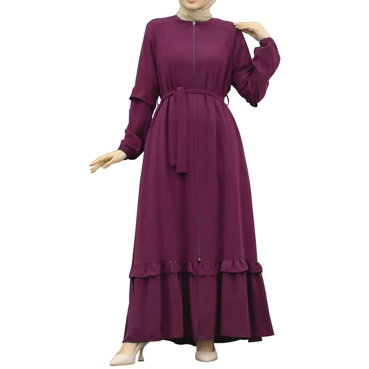 plus size dress custom jilbab women muslim dress dubai fashion islamic clothing indonesia kaftan robe muslim long abaya women