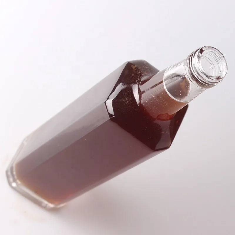 High Quality Crystal 750ml Square Whisky Bottle Hot Sale Shaped 75cl For Vodka