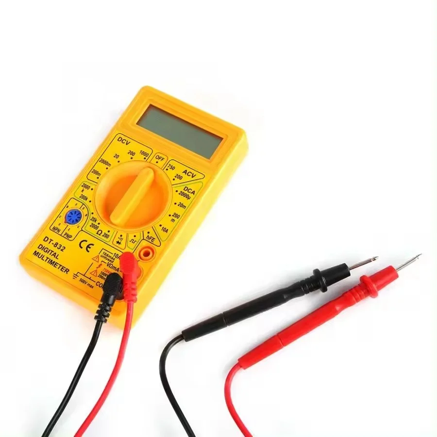 6000 Counts 1000V AC DC 20A AC DC Portable Multifunction Digital Multimeter Professional LCD Multimeter