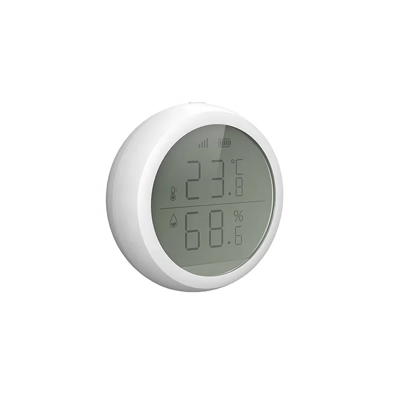 
2.4Ghz Zigbee Hygrothermograph High Sensitive Temperature and Humidity Detector with LCD Display 
