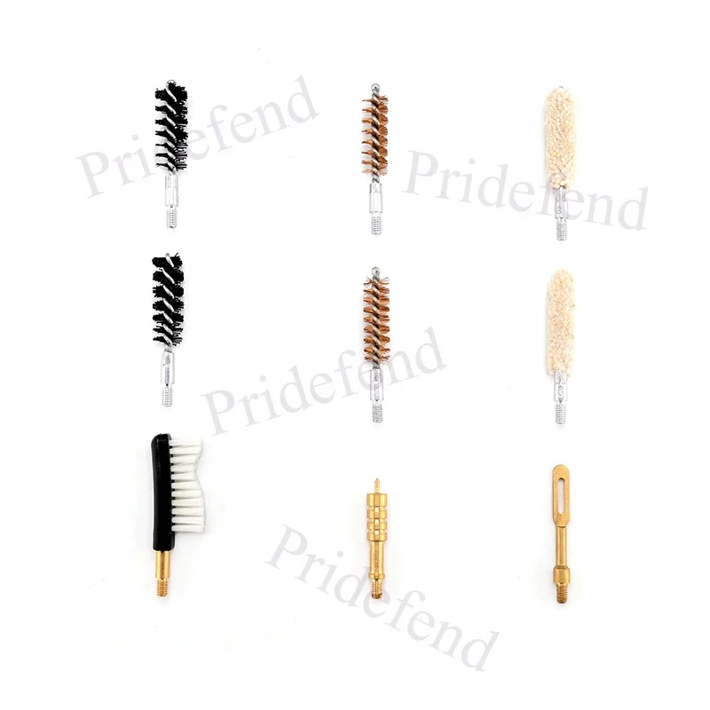 .357 Caliber 9mm Bore Brush and Jag Cleaning Kit