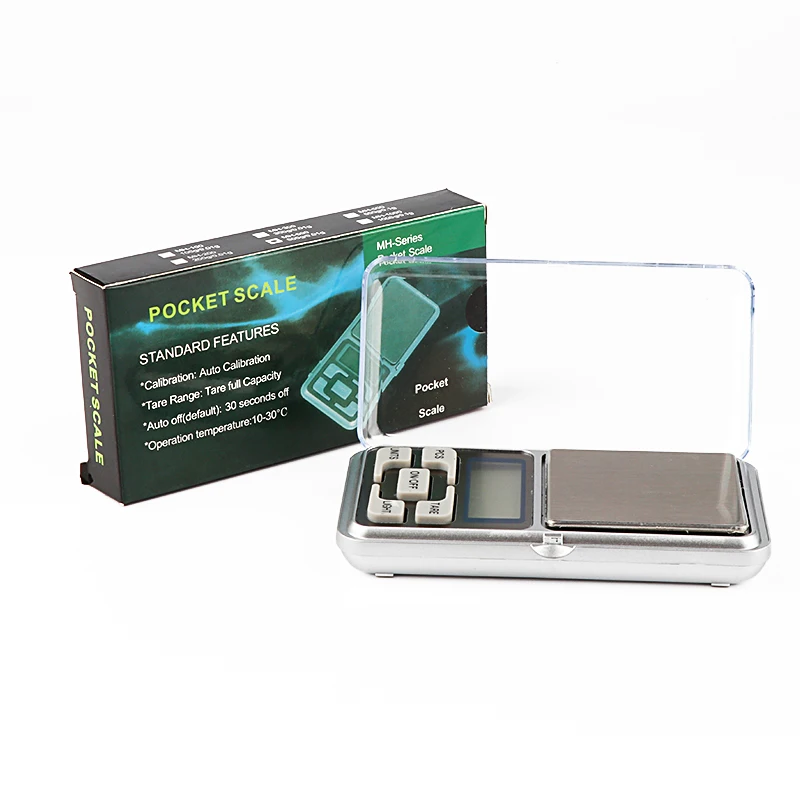 Factory Wholesale Stainless Steel 0.01G Scale Electronic Mini Digital Pocket Jewelry Scale