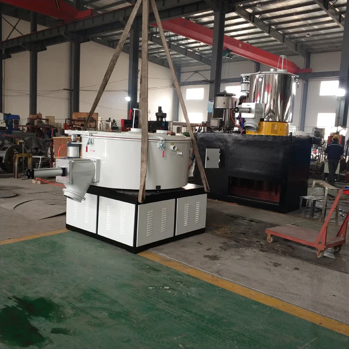 
wpc raw material mixer plastic powder granules mixing machine 