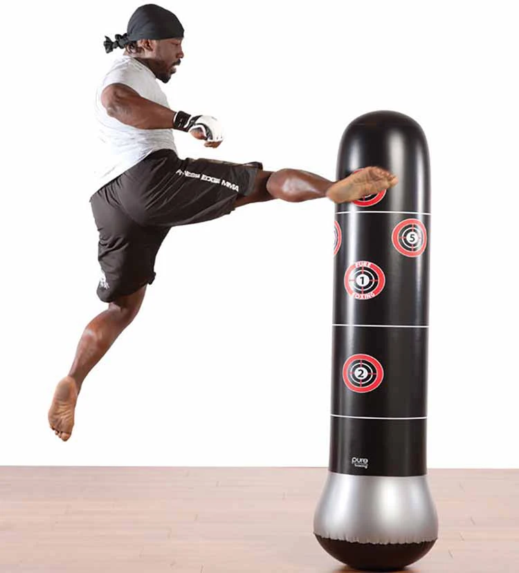 Wholesale Force Training Boxing Bag Stand Inflatable Punching Bop Bag