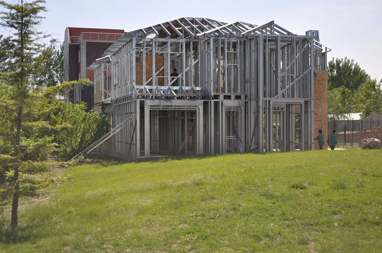 Flat Steel villa house/ Modern home luxury Villa